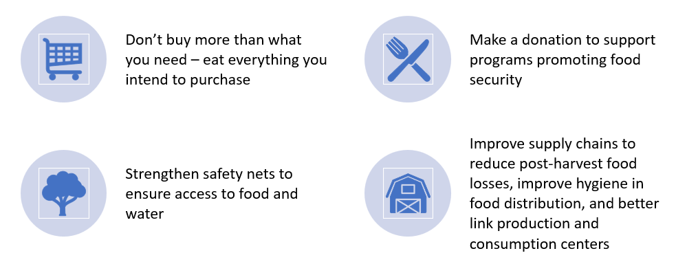 How to Fight Food Insecurity Infographic - Florida Freezer